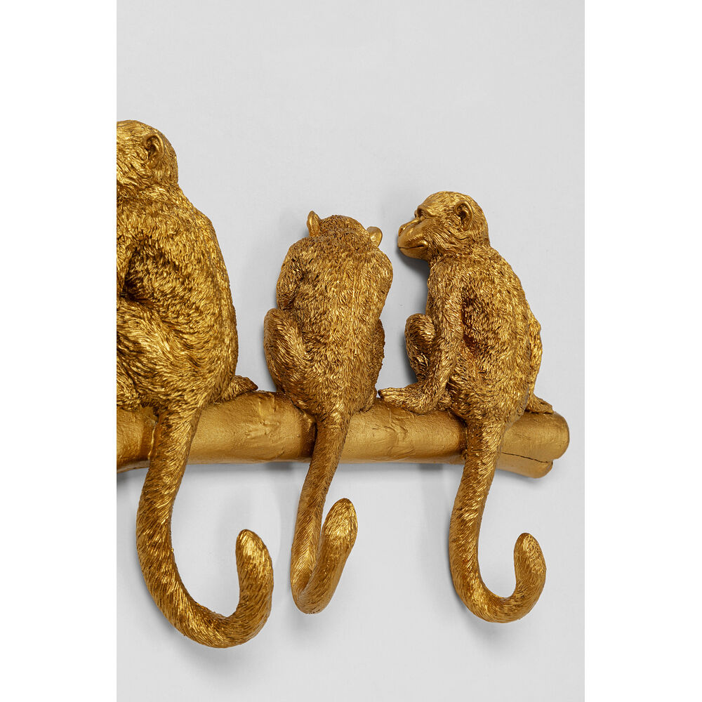 Wall Wardrobe Monkey Hook 70cm