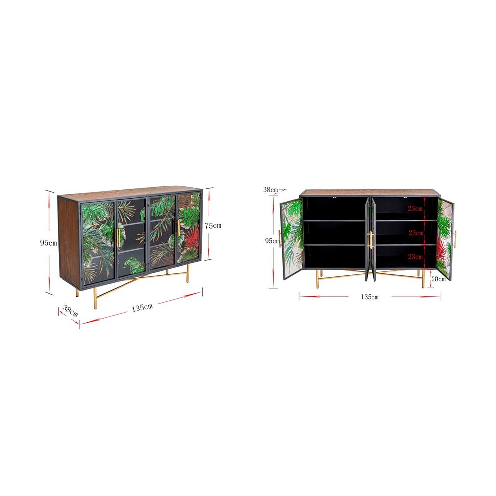 Sideboard Jungle 135x95cm