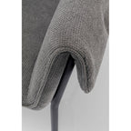 Chair with Armrest Bess Grey (2/Set)