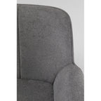 Chair with Armrest Bess Grey (2/Set)