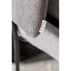 Chair with Armrest Bess Grey (2/Set)