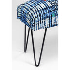 Bench Desna Patchwork Blue 80cm