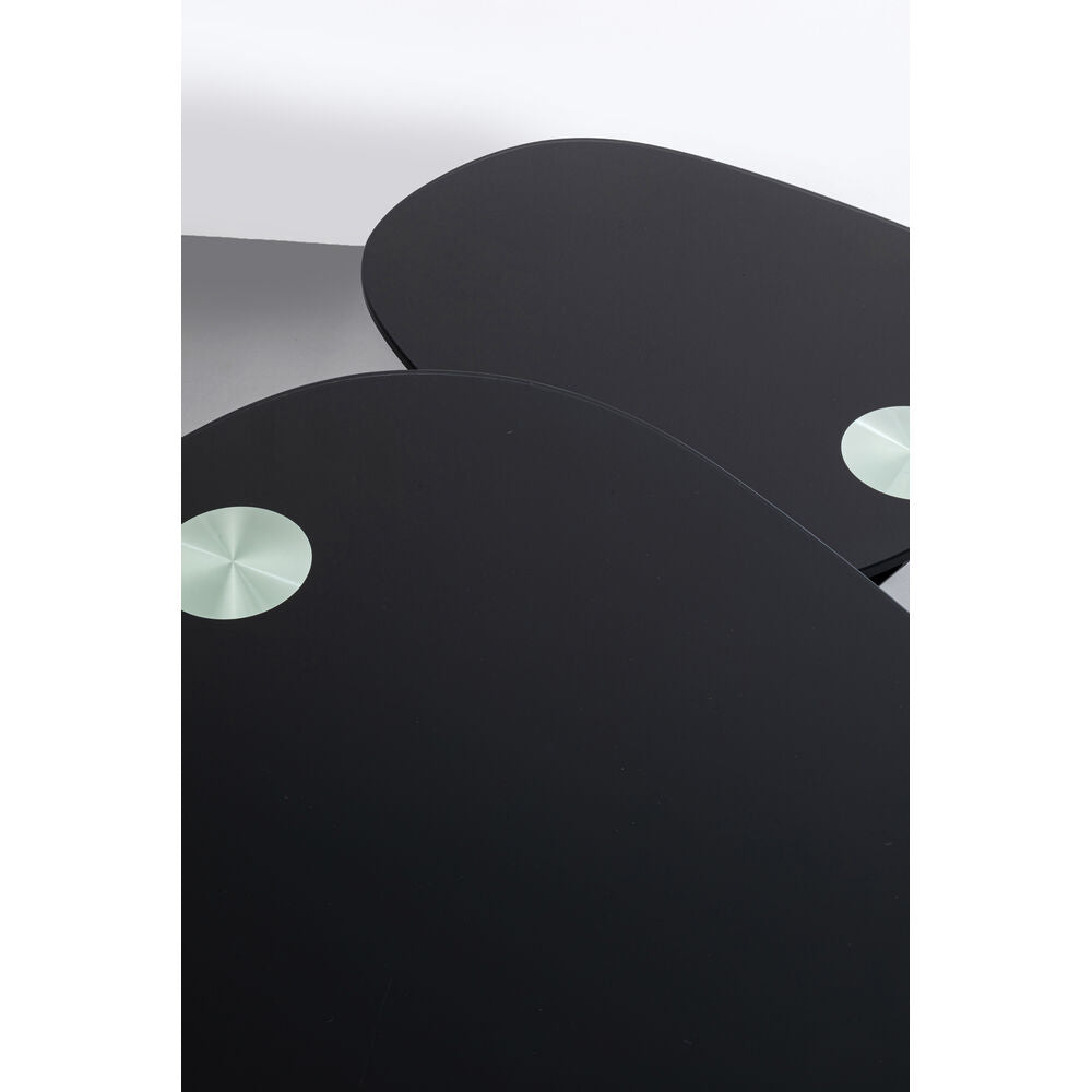 Coffee Table Franklin Black 150x58cm
