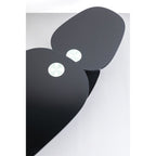 Coffee Table Franklin Black 150x58cm