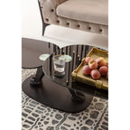 Coffee Table Franklin Black 150x58cm