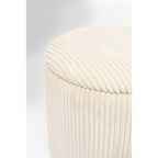 Chest stool Cherry Storage Cord Creme (2/Set)