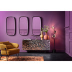 Wall Mirror Noomi Black 122x58cm