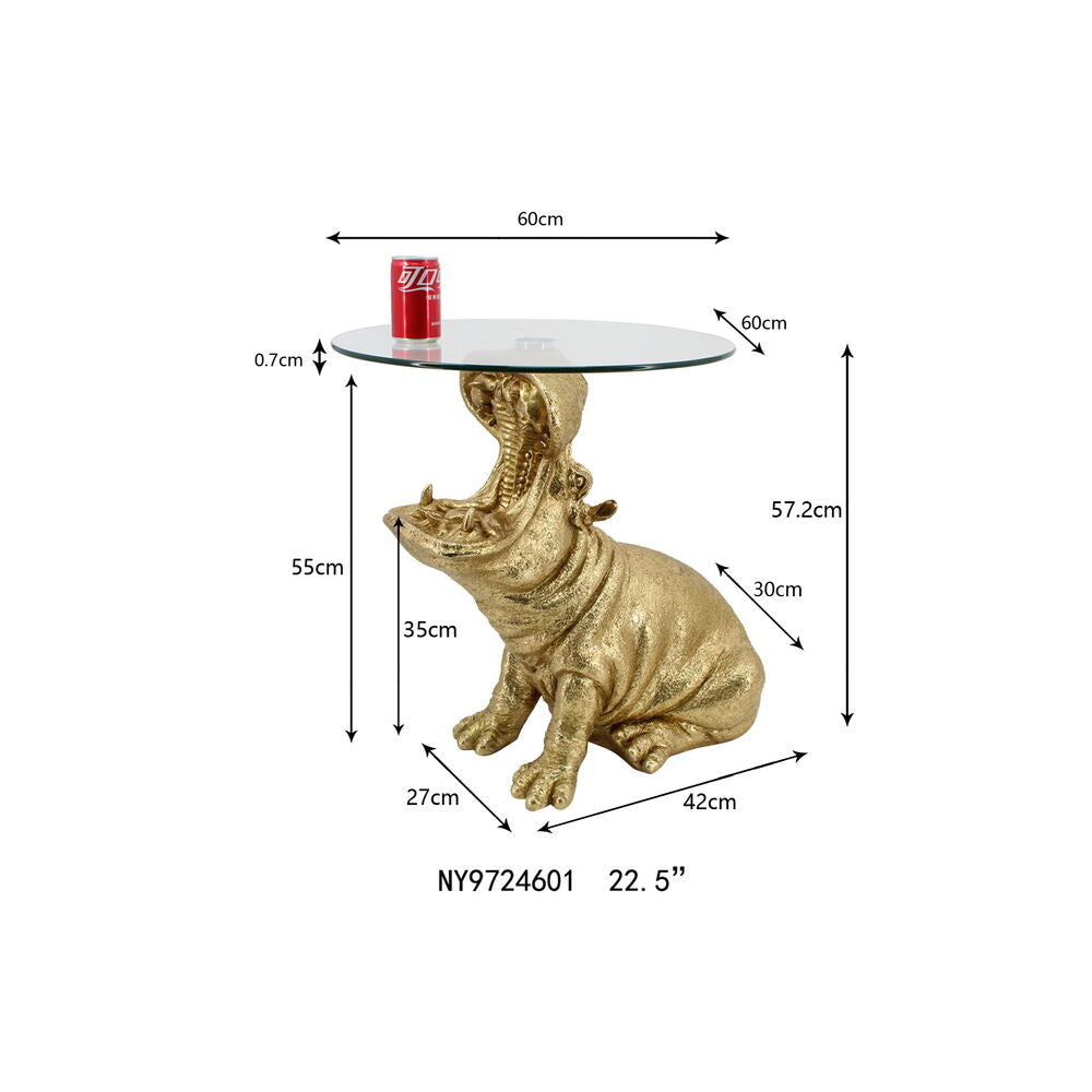 Side Table Sitting Rhino Ø48cm
