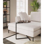 Side Table Easy Living Black Ø46cm