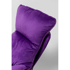 Armchair with Stool Snuggle Purple (2/