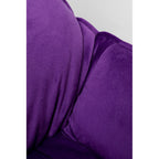 Armchair with Stool Snuggle Purple (2/