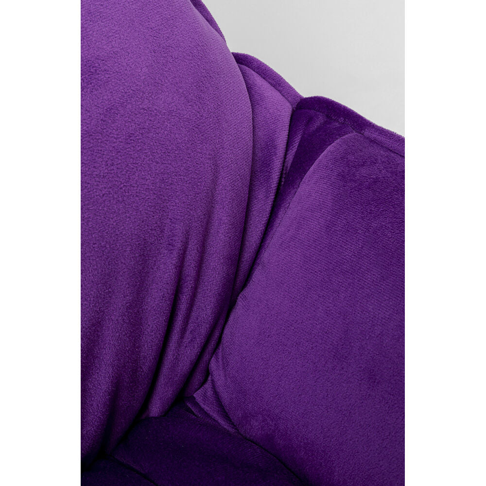 Armchair with Stool Snuggle Purple (2/