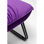 Armchair with Stool Snuggle Purple (2/
