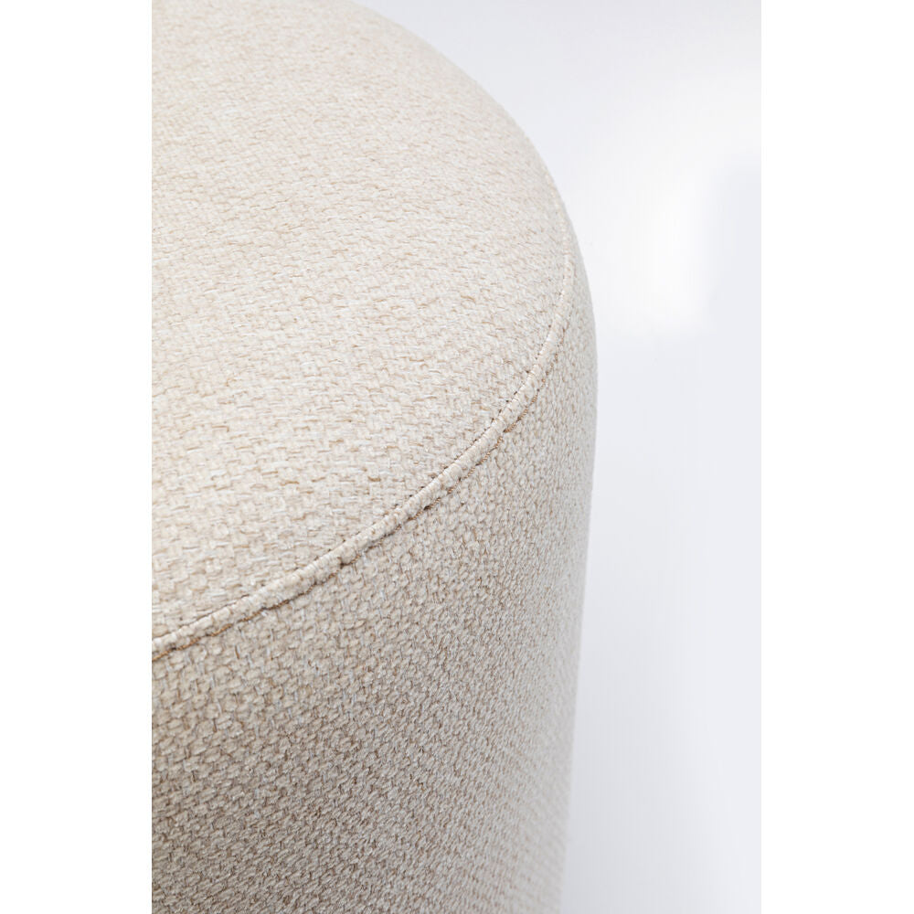 Stool Cherry Cream Black Ø36cm