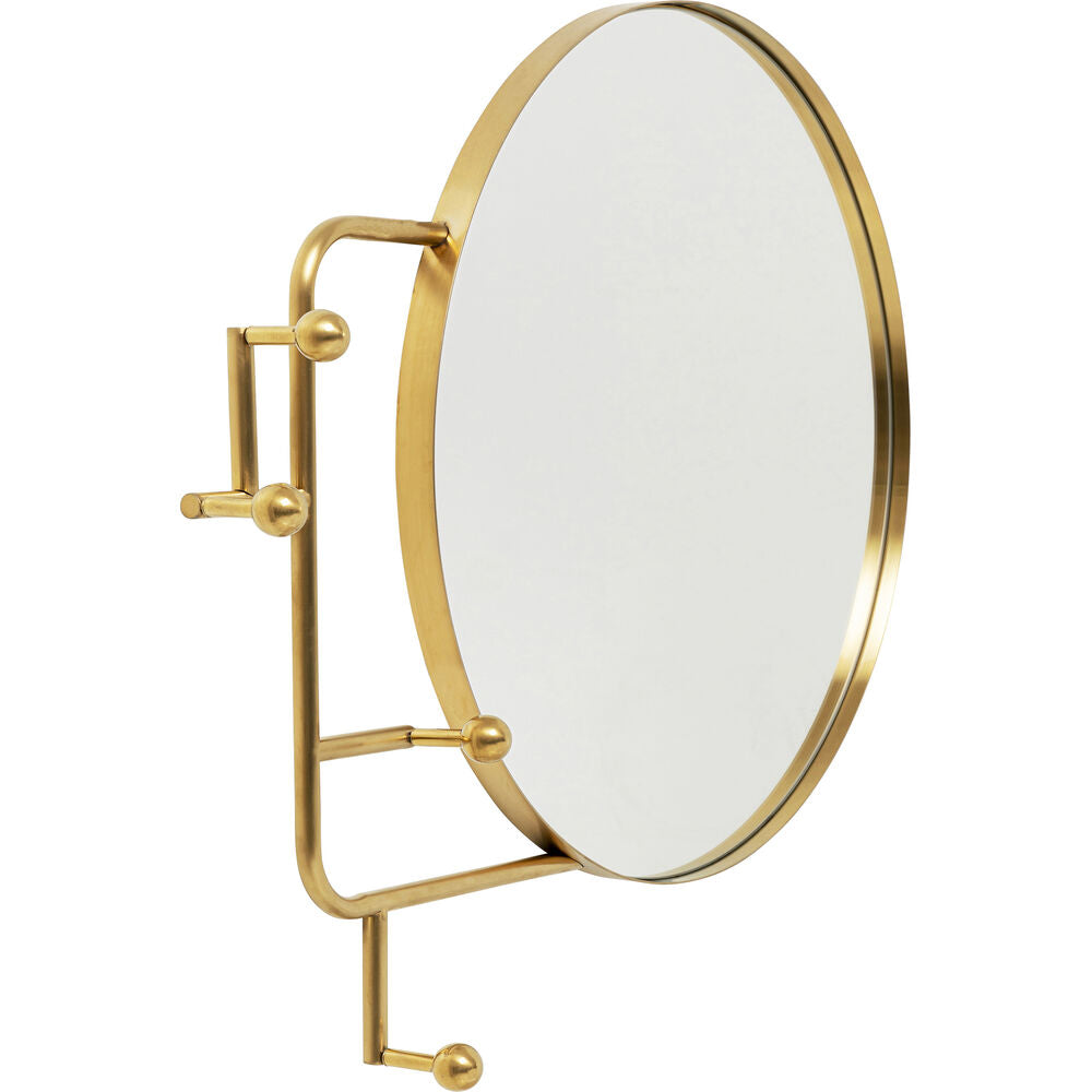 Coat Rack Tristan Mirror Ø65cm