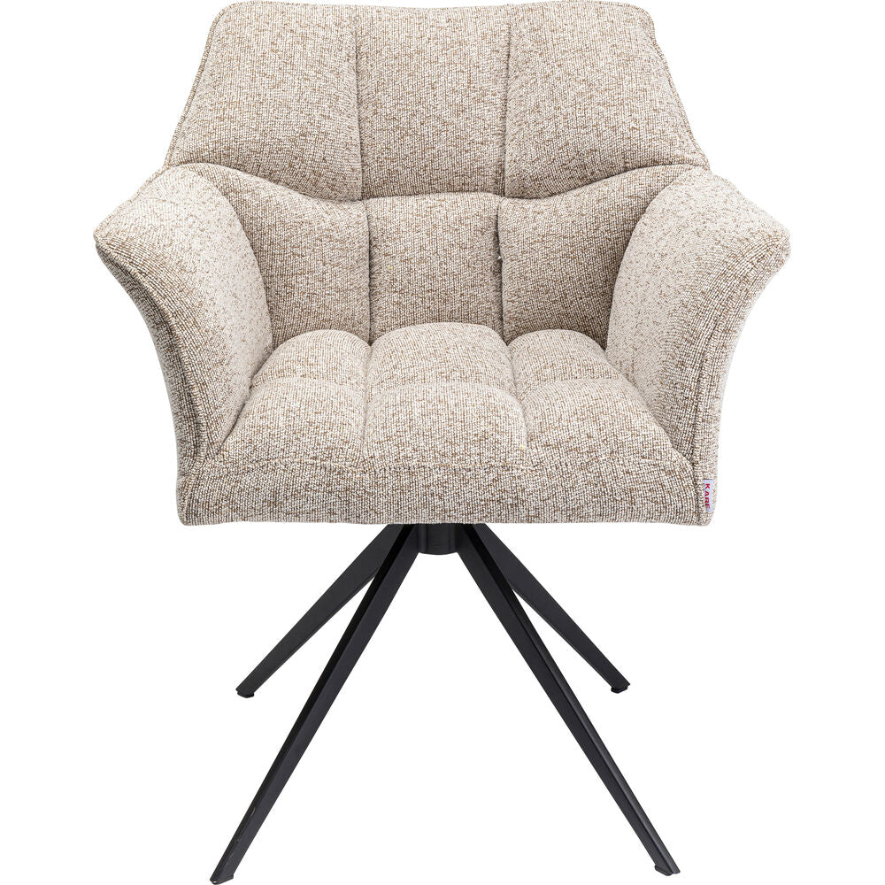 Swivel Chair Thinktank Beige (2/Set)