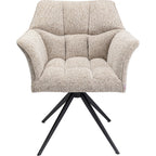 Swivel Chair Thinktank Beige (2/Set)