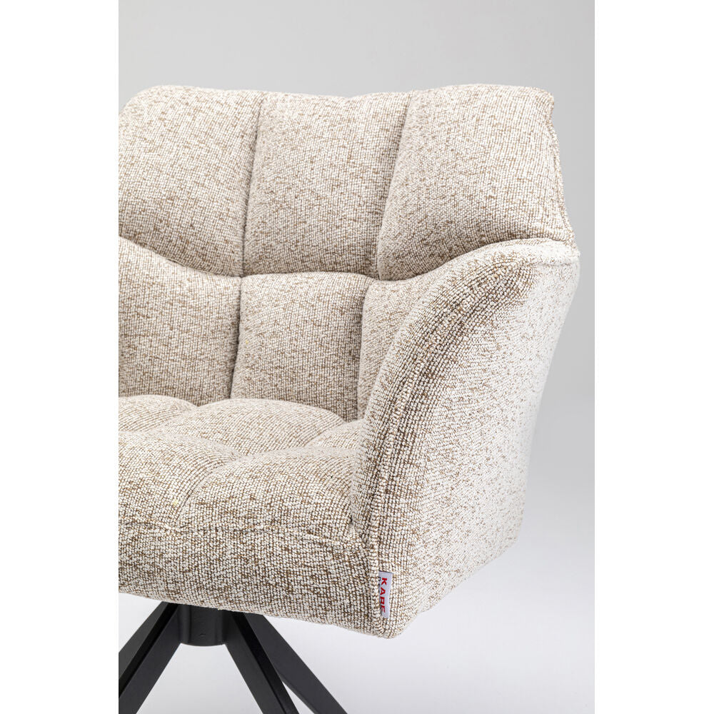Swivel Chair Thinktank Beige (2/Set)