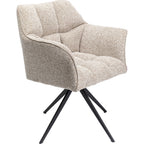 Swivel Chair Thinktank Beige (2/Set)