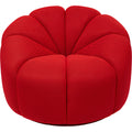 Swivel Armchair Peppo Lounge Red