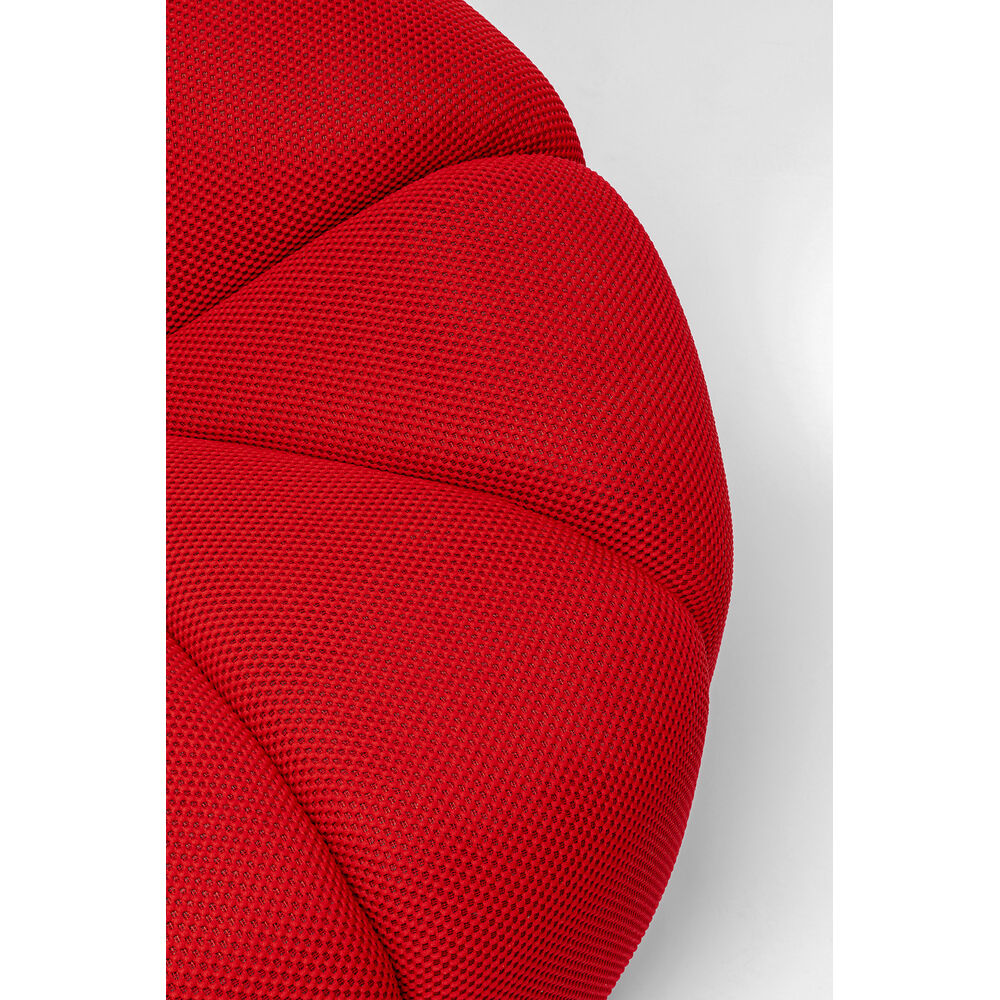 Swivel Armchair Peppo Lounge Red