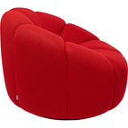 Swivel Armchair Peppo Lounge Red