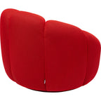 Swivel Armchair Peppo Lounge Red