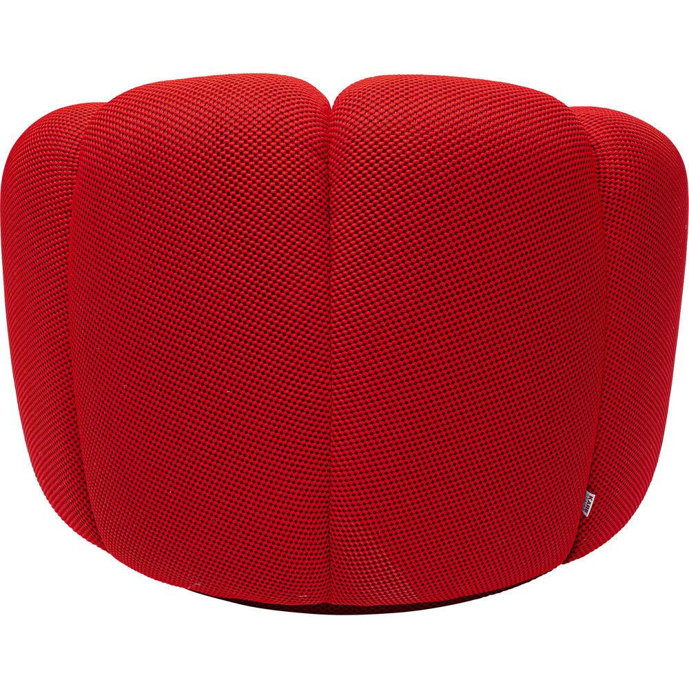 Swivel Armchair Peppo Lounge Red