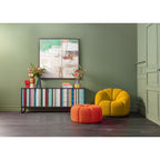 Stool Peppo Lounge Orange Ø76cm
