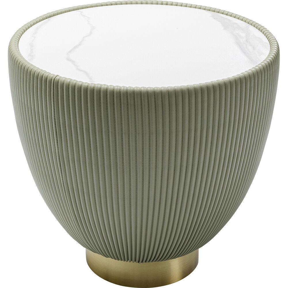 Side Table Endless Vegas Green Ø47cm
