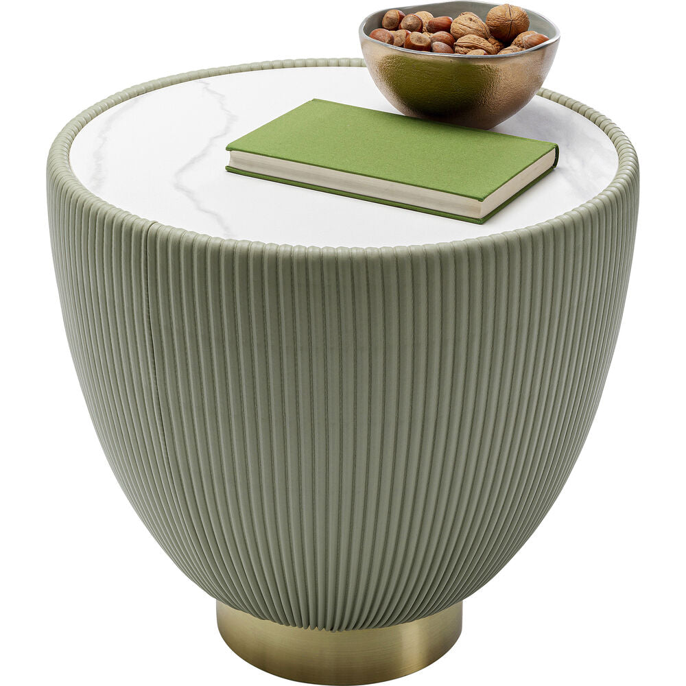 Side Table Endless Vegas Green Ø47cm