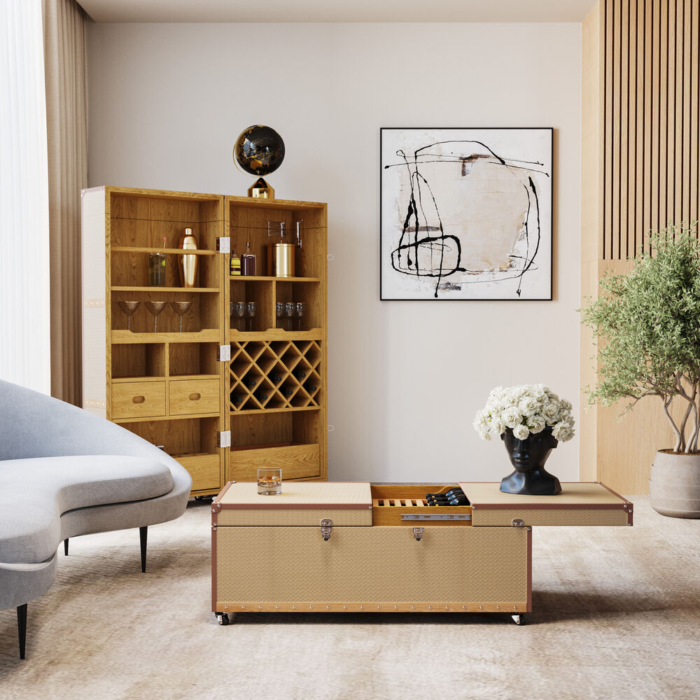 Coffee Table Bar Venezia Cream 120x75c