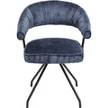 Swivel Chair Arabella Blue (2/Set)