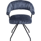 Swivel Chair Arabella Blue (2/Set)
