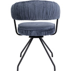 Swivel Chair Arabella Blue (2/Set)