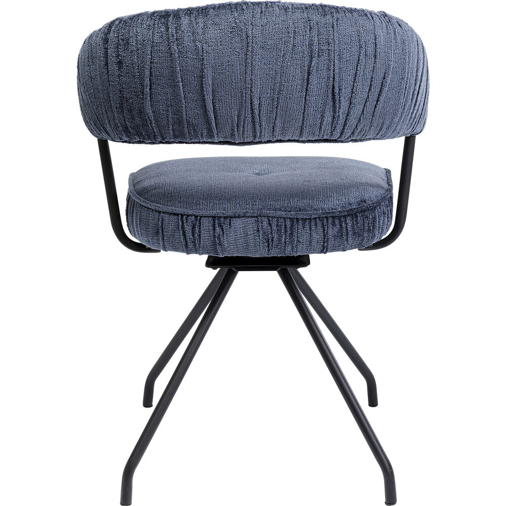 Swivel Chair Arabella Blue (2/Set)