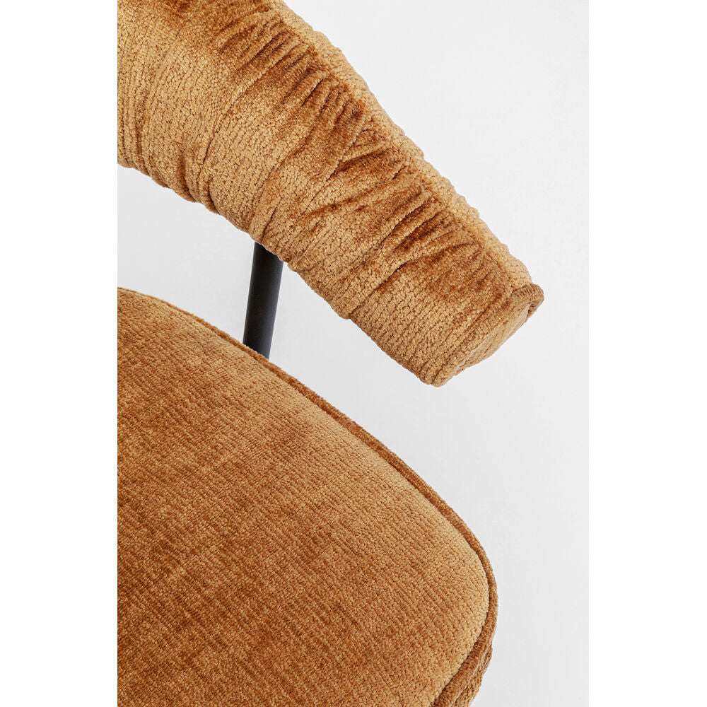 Swivel Chair Arabella Orange (2/Set)