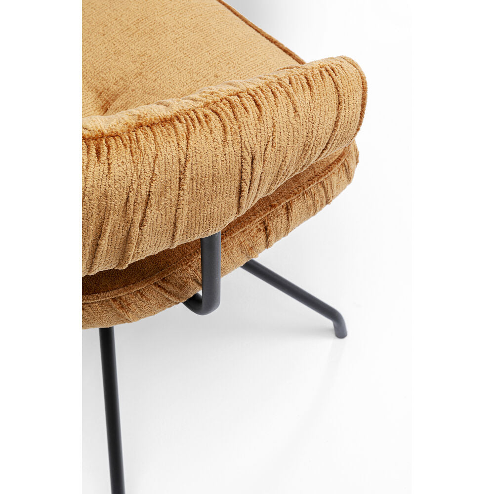 Swivel Chair Arabella Orange (2/Set)