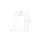 Wall Mirror Royal Residence 124x154cm