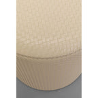 Chest stool Venezia Storage Cream Ø40cm