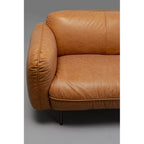 Sofa Calgary Smart Leather Light Brown 228cm