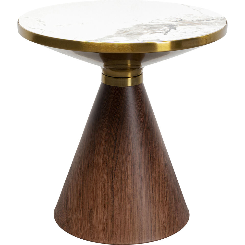 Cono ceramic side table Ø50cm