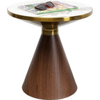 Cono ceramic side table Ø50cm