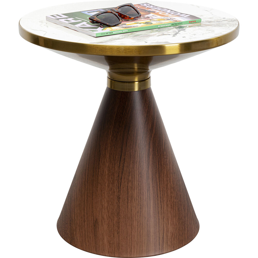 Cono ceramic side table Ø50cm