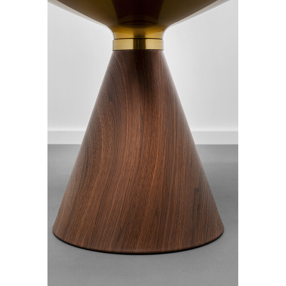 Coffee Table Cono Walnut Ø50cm