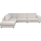 Corner Sofa Palermo Left Cream