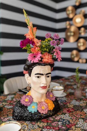 Decorative Vase Style Muse Flowers 34cm