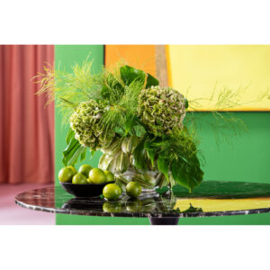 Plate Deep Organic Black 22cm