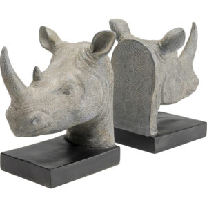 Bookend Rhino (2/Set)