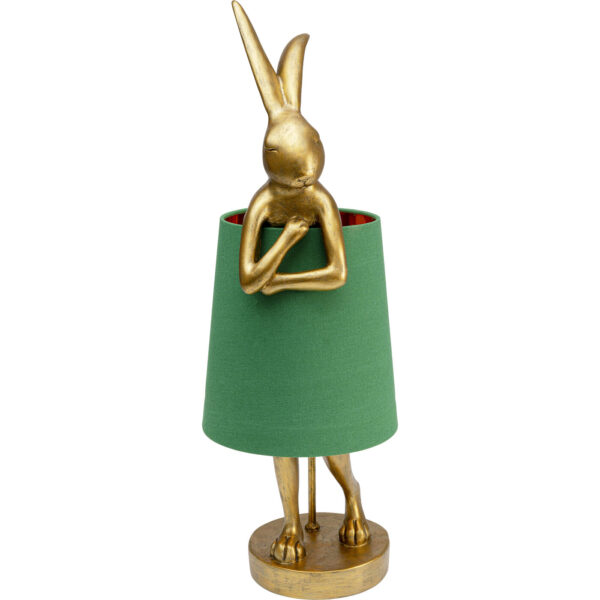 Table Lamp Animal Rabbit Gold/Green 68 - Image 6